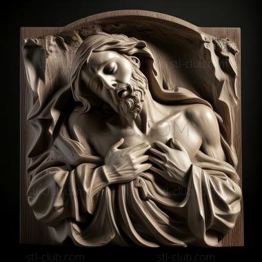 3D model st jesus (STL)